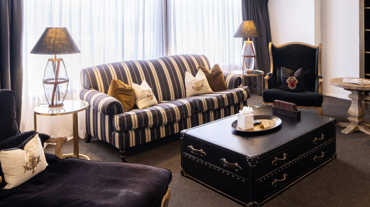 Enjoy relaxed luxury in the central city's largest rooms